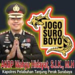 Kapolres Tanjung Perak Surabaya AKBP Wahyu Hidayat Ucapkan Terima Kasih Kepada Warga dan Tokoh Masyarakat yang Bantu Jaga Harkamtibmas Pasca Demo Ricuh.